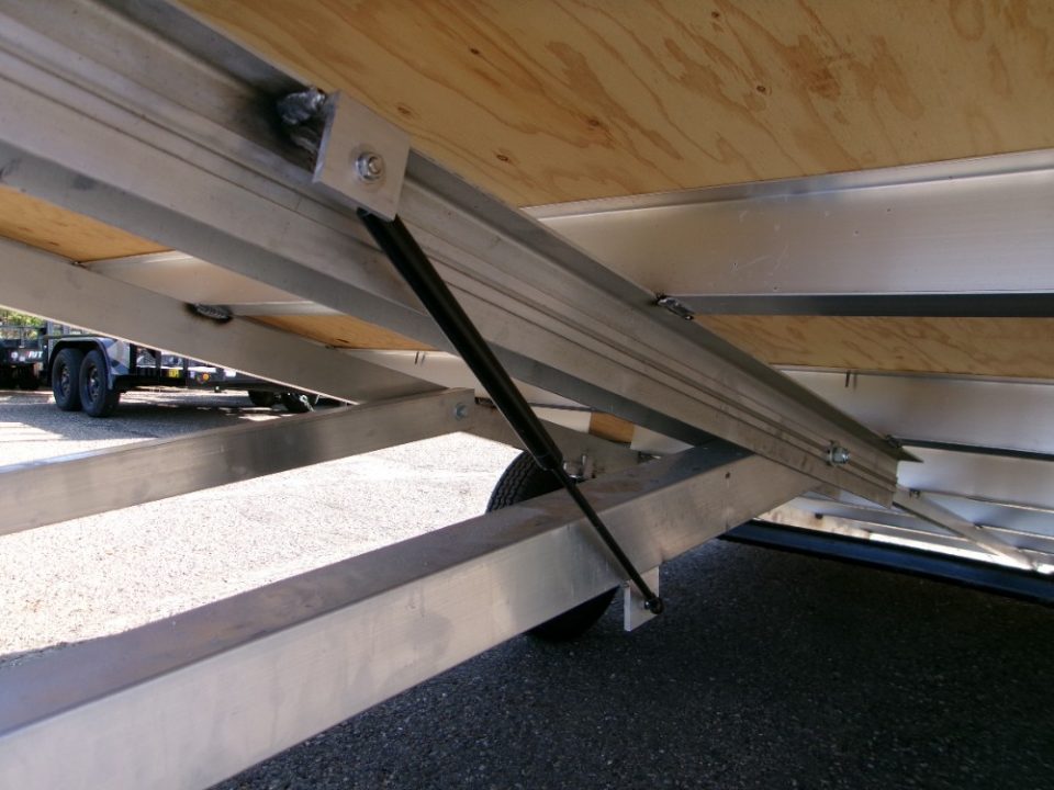New 2026 Aluma 8612TILT-S-12SL Snowmobile Trailer