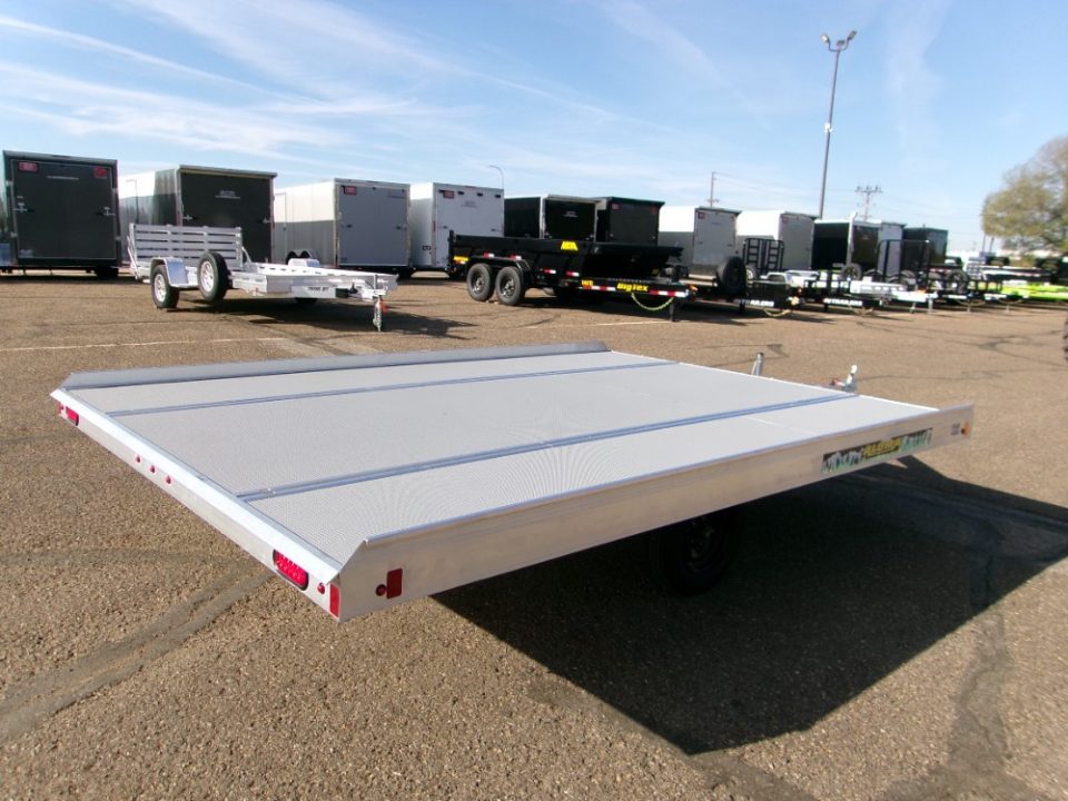 New 2026 Aluma 8612TILT-S-12SL Snowmobile Trailer