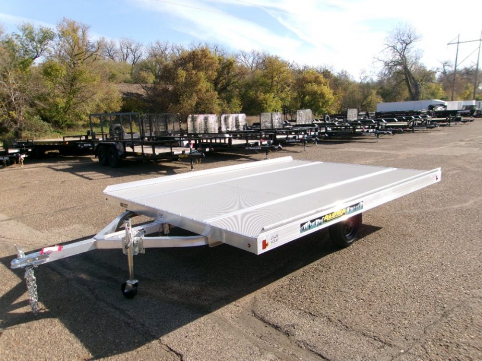 New 2026 Aluma 8612TILT-S-12SL Snowmobile Trailer