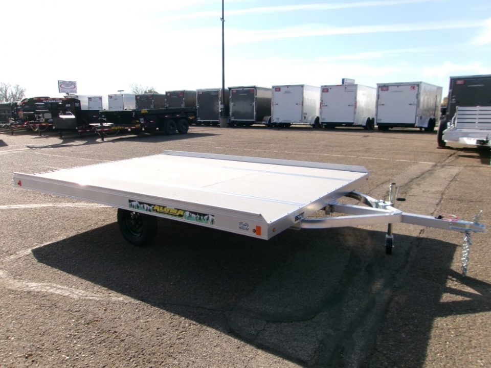 New 2026 Aluma 8612TILT-S-12SL Snowmobile Trailer