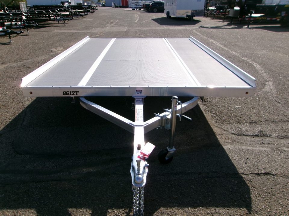 New 2026 Aluma 8612TILT-S-12SL Snowmobile Trailer