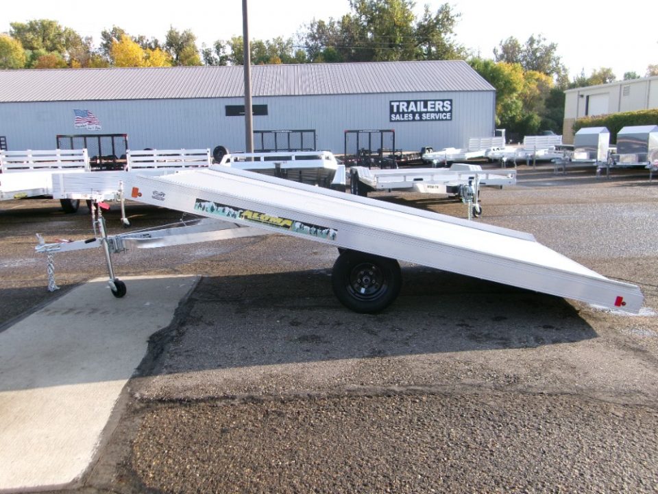 New 2026 Aluma 8612TILT-S-12SL Snowmobile Trailer