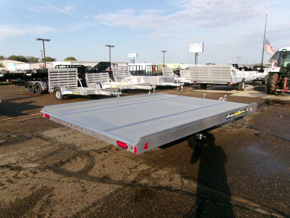 New 2026 Aluma 8612TILT-S-12SL Snowmobile Trailer