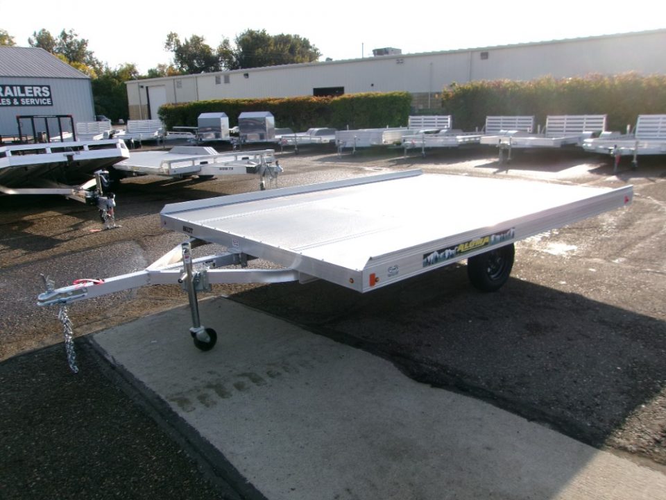 New 2026 Aluma 8612TILT-S-12SL Snowmobile Trailer