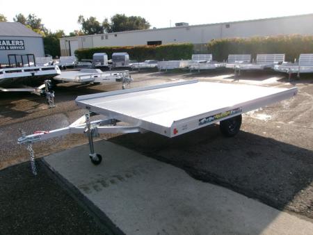 New 2026 Aluma 8612TILT-S-12SL Snowmobile Trailer