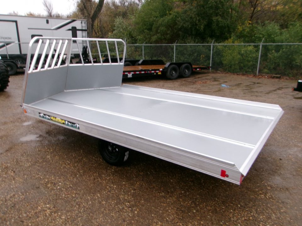 New 2026 Aluma 8612D-TILT-S-12SL Snowmobile Trailer