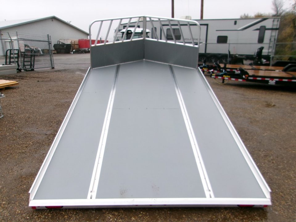 New 2026 Aluma 8612D-TILT-S-12SL Snowmobile Trailer