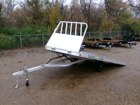 New 2026 Aluma 8612D-TILT-S-12SL Snowmobile Trailer
