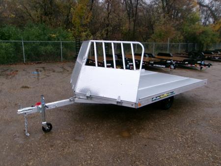 New 2026 Aluma 8612D-TILT-S-12SL Snowmobile Trailer