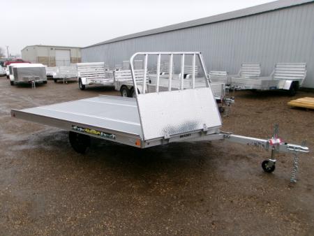 New 2026 Aluma 8612D-TILT-S-12SL Snowmobile Trailer