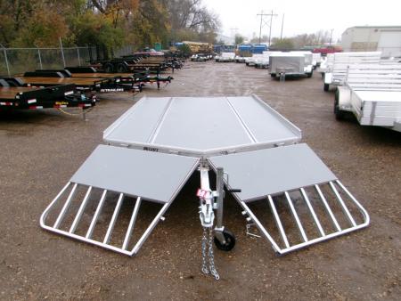 New 2026 Aluma 8612D-TILT-S-12SL Snowmobile Trailer
