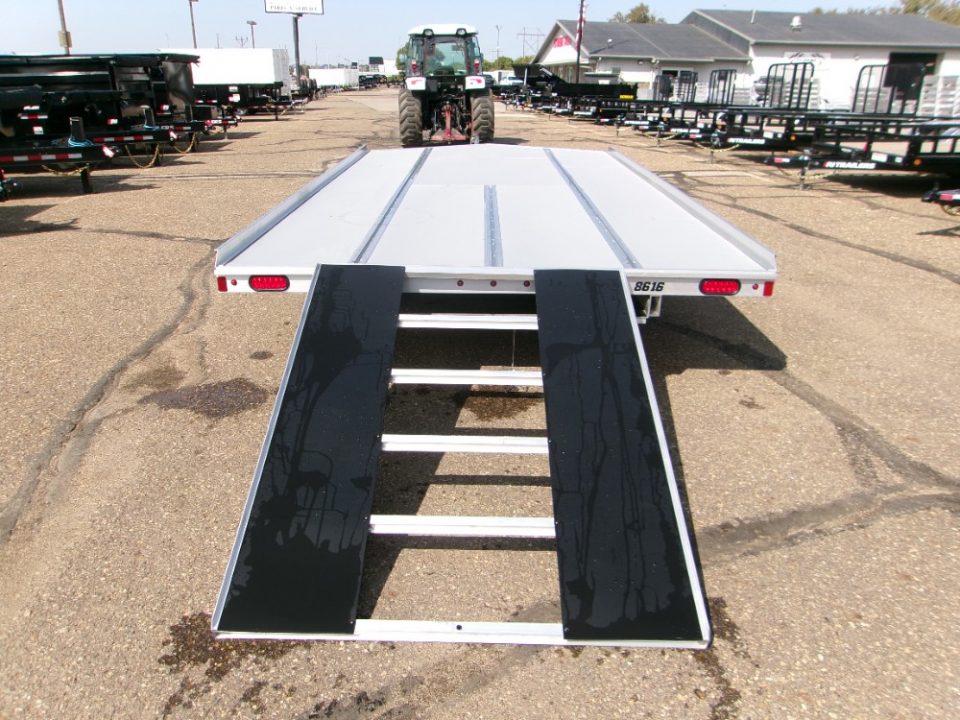 New 2026 Aluma 8616D-TA-EL-R-12SL Snowmobile Trailer