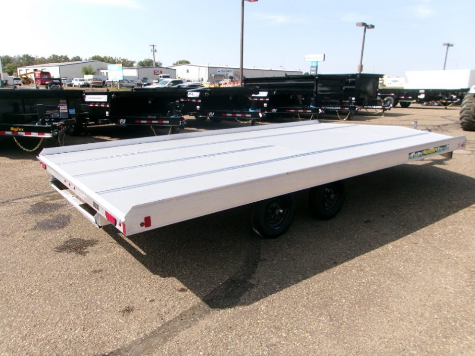 New 2026 Aluma 8616D-TA-EL-R-12SL Snowmobile Trailer
