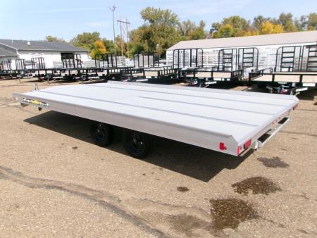 New 2026 Aluma 8616D-TA-EL-R-12SL Snowmobile Trailer