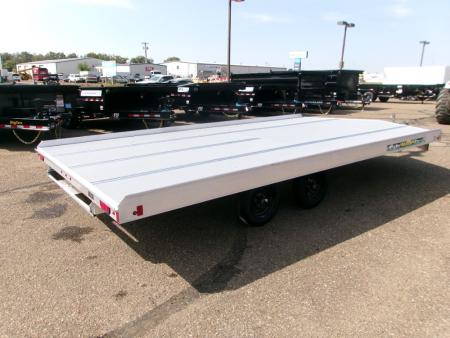 New 2026 Aluma 8616D-TA-EL-R-12SL Snowmobile Trailer