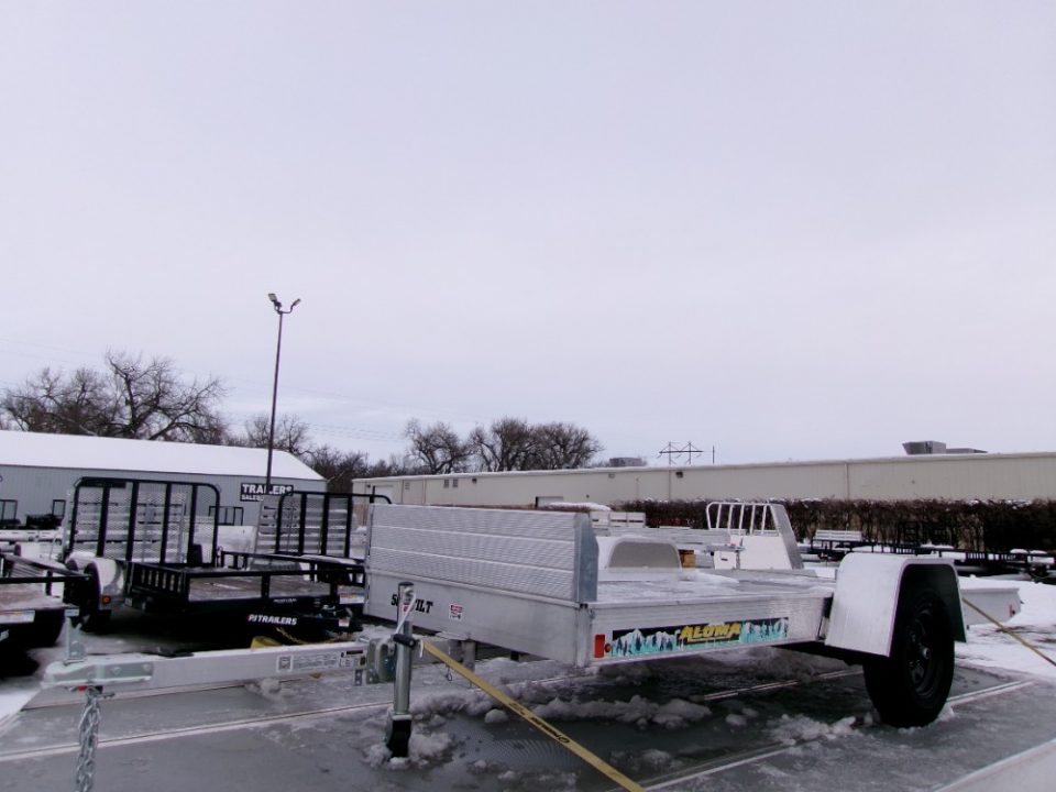 New 2026 Aluma 5012TILT-S-13SL Snowmobile Trailer