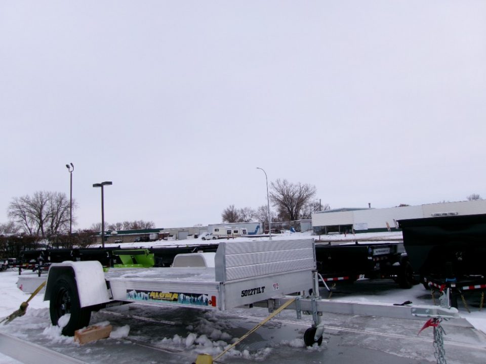New 2026 Aluma 5012TILT-S-13SL Snowmobile Trailer