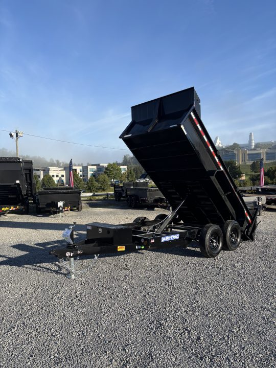 New 2027 Sure-Trac 6x12 Low Profile SIngle Ram Dump Trailer