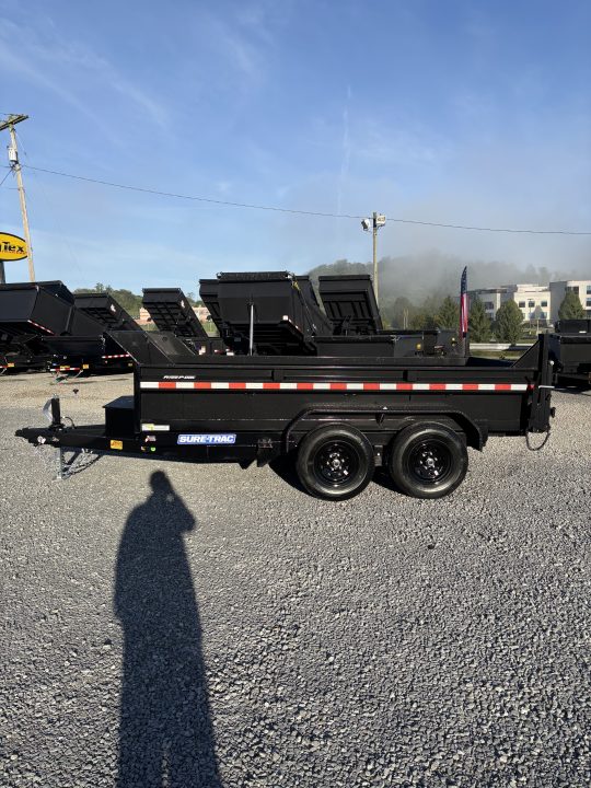 New 2027 Sure-Trac 6x12 Low Profile Single Ram Dump Trailer