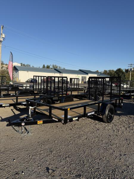 New 2027 Sure-Trac 6x12 Tube Top Utility Trailer