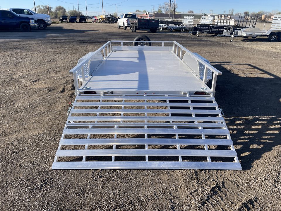 New 2026 Silverwing 7x14 5k Aluminum Utility Trailer