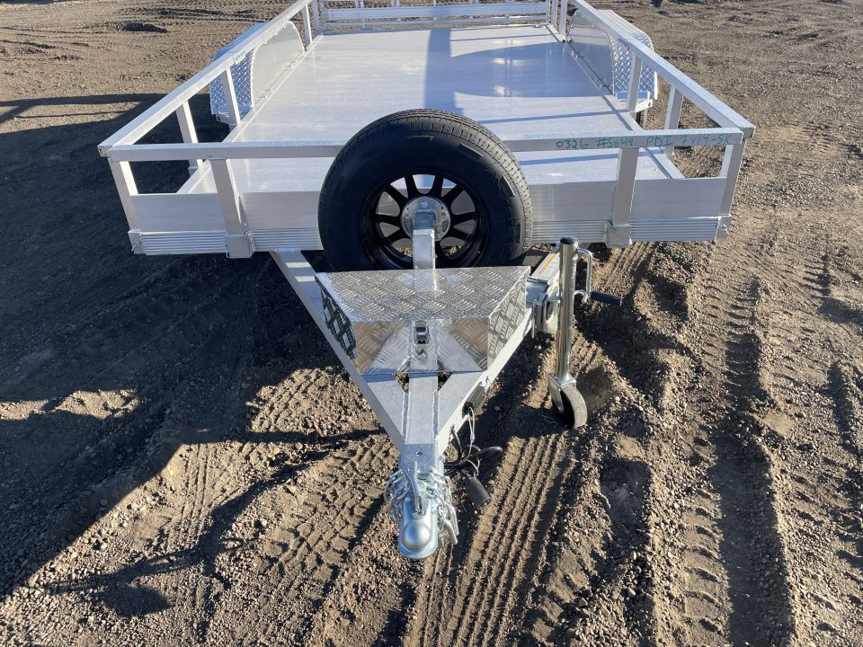 New 2026 Silverwing 7x14 5k Aluminum Utility Trailer