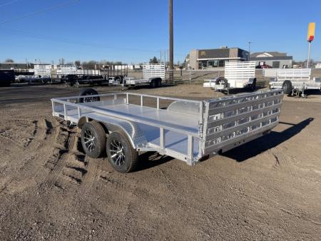 New 2026 Silverwing 7x14 5k Aluminum Utility Trailer