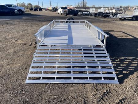 New 2026 Silverwing 7x14 5k Aluminum Utility Trailer