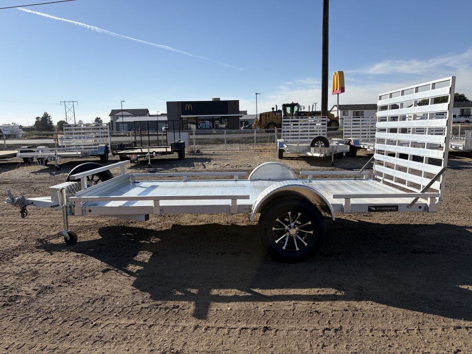New 2027 Silverwing 6x12 3k Aluminum Utility Trailer