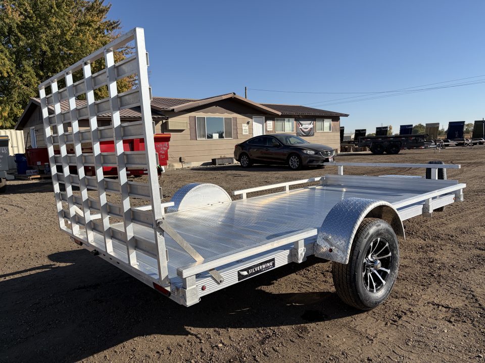 New 2027 Silverwing 6x12 3k Aluminum Utility Trailer