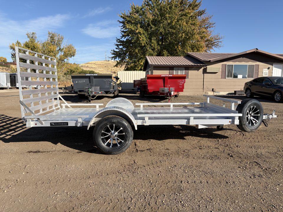 New 2027 Silverwing 6x12 3k Aluminum Utility Trailer