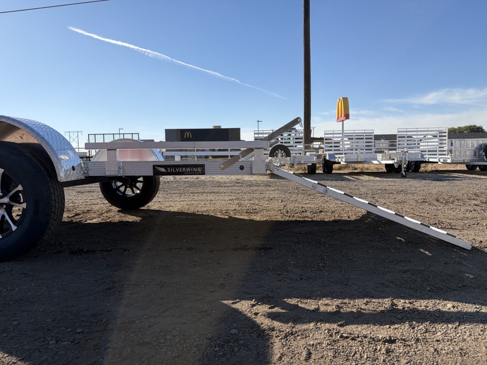 New 2027 Silverwing 6x12 3k Aluminum Utility Trailer