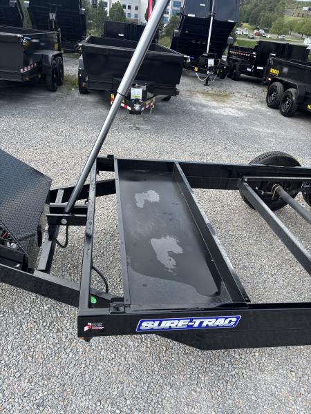 New 2027 Sure-Trac 7x14 Low Profile Telescopic Dump Trailer