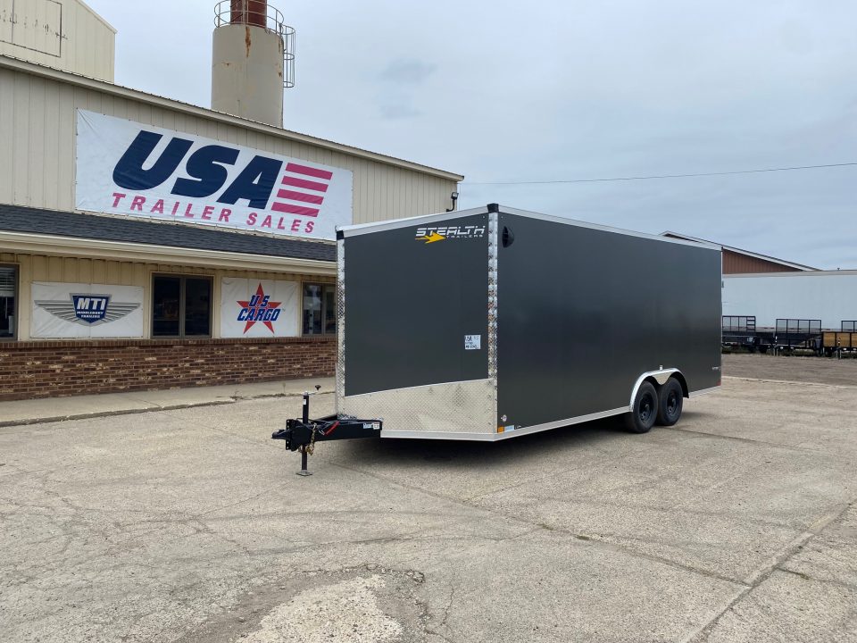 New 2027 Stealth Trailers 8.5x20 Titan 10k w/7Ft Interior Cargo / Enclosed Trailer