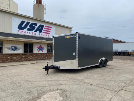 New 2027 Stealth Trailers 8.5x20 Titan 10k w/7Ft Interior Cargo / Enclosed Trailer