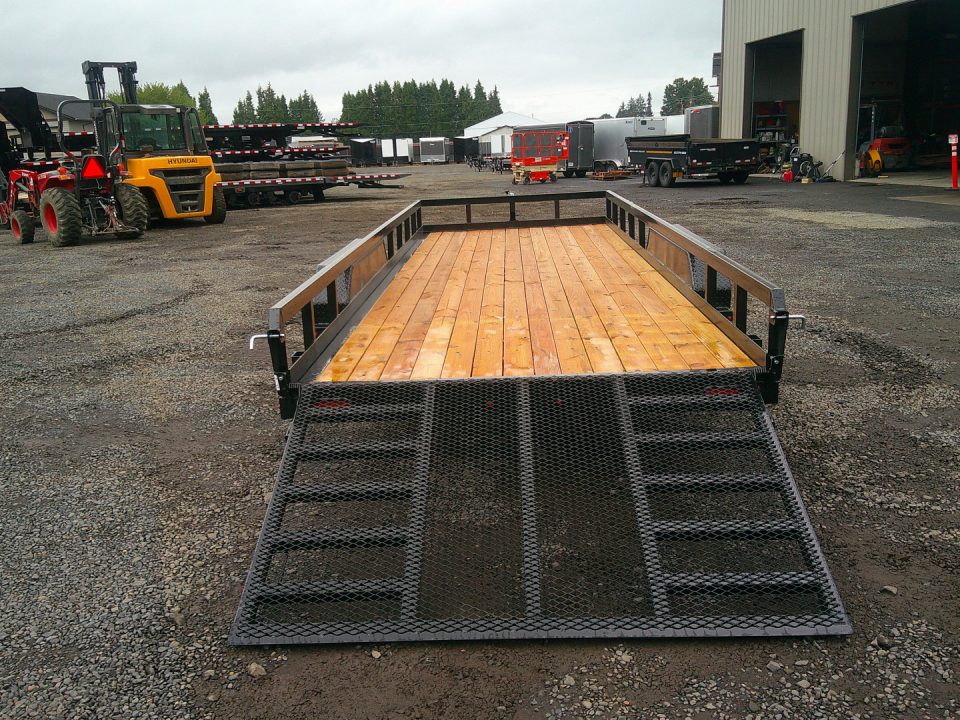 New 2027 Sure-Trac 7x20 Tube Top 10K Utility Trailer