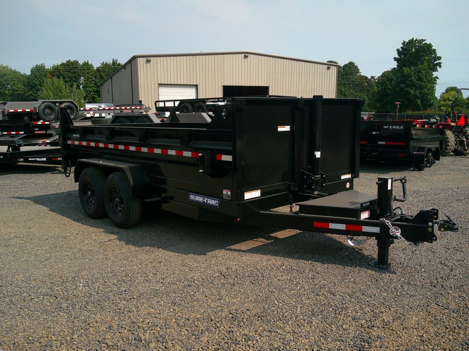 New 2027 Sure-Trac 7x14 HD Low Profile 14K Dump Trailer