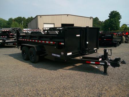 New 2027 Sure-Trac 7x14 HD Low Profile 14K Dump Trailer