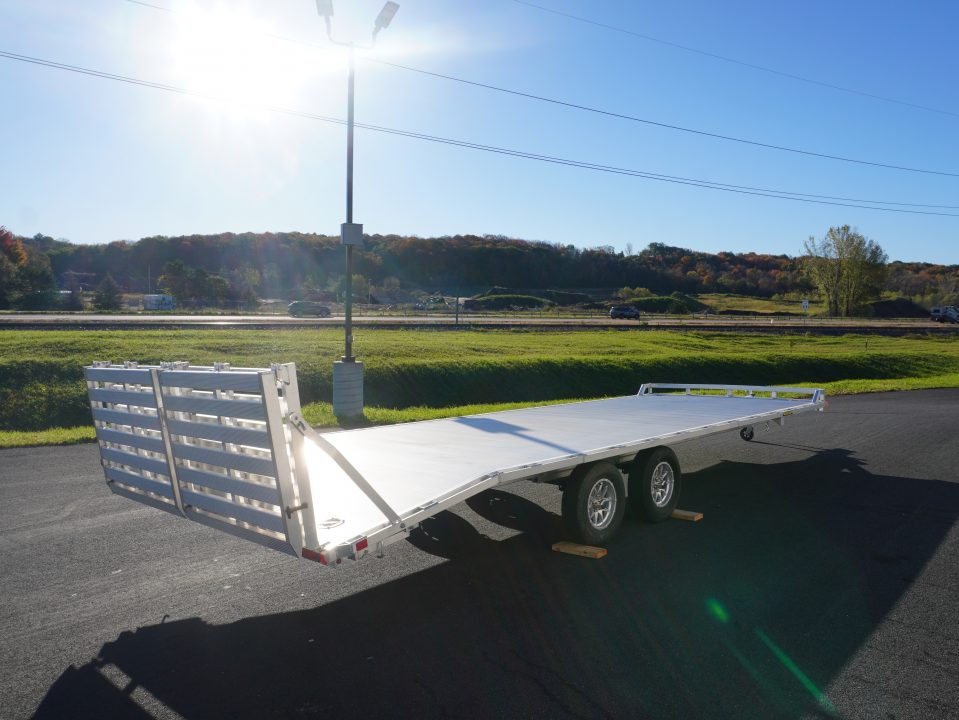 New 2026 Aluma 1024 Aluminum Deckover Trailer