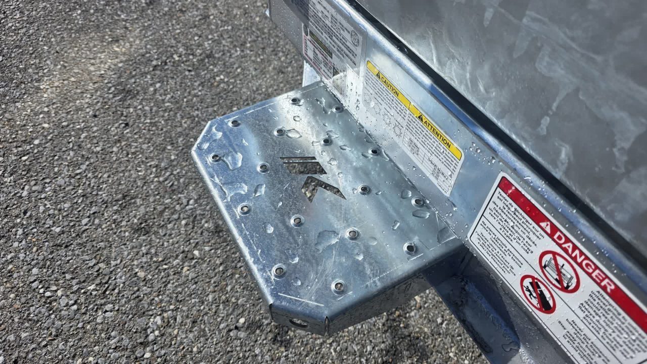 New 2027 K-Trail 6X12 SS 10K Galvanized Dump Trailer w/ Ramps, Tarp Kit and Spare Tire Dump Trailer