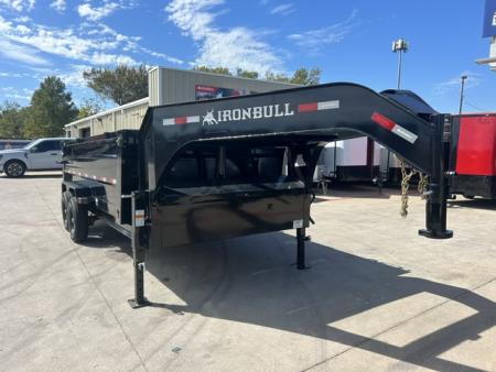 New 2027 Iron Bull DTG 7x16x3 Dump Trailer