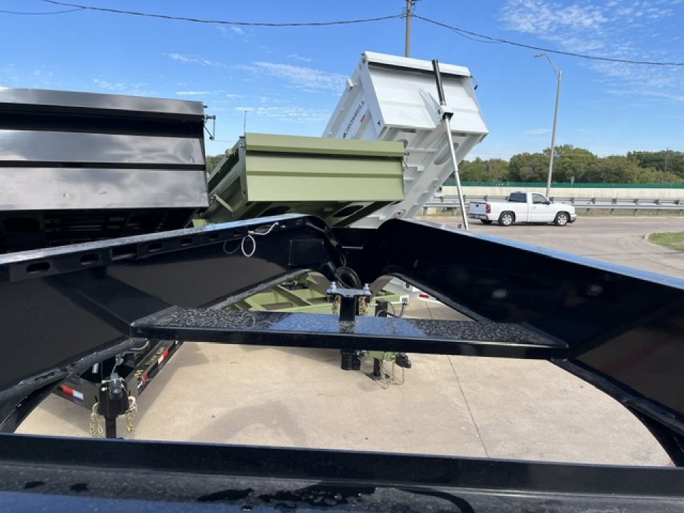 New 2027 Iron Bull DTG 7x14x3 Dump Trailer