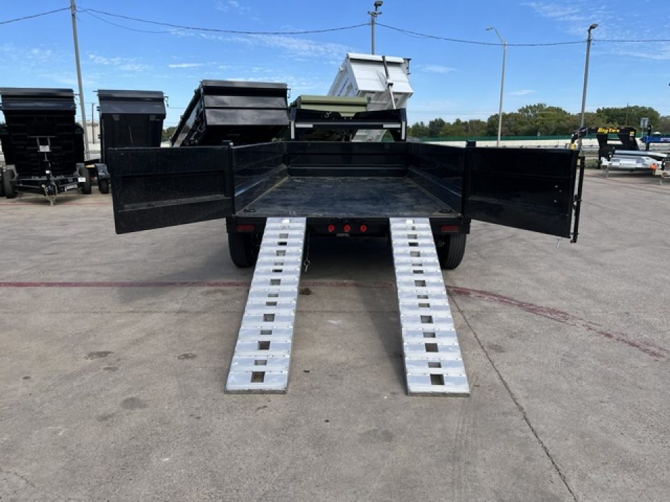 New 2027 Iron Bull DTG 7x14x3 Dump Trailer