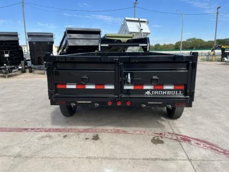 New 2027 Iron Bull DTG 7x14x3 Dump Trailer