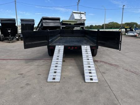 New 2027 Iron Bull DTG 7x14x3 Dump Trailer