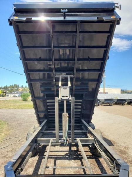 New 2027 Iron Bull 8x16 21k Deckover Dump Trailer
