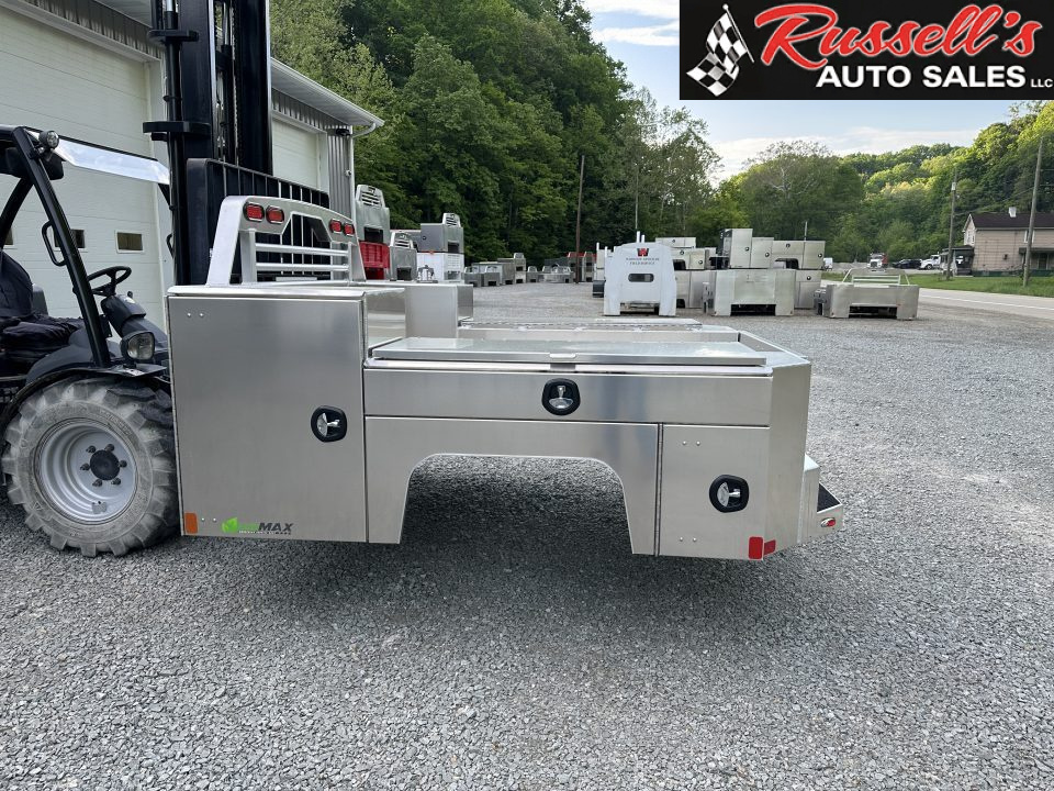 New Martin Truck Bodies Aluminum Gooseneck Service Body DRW 8' SMOOTH APPEARANCE Gooseneck Bodies