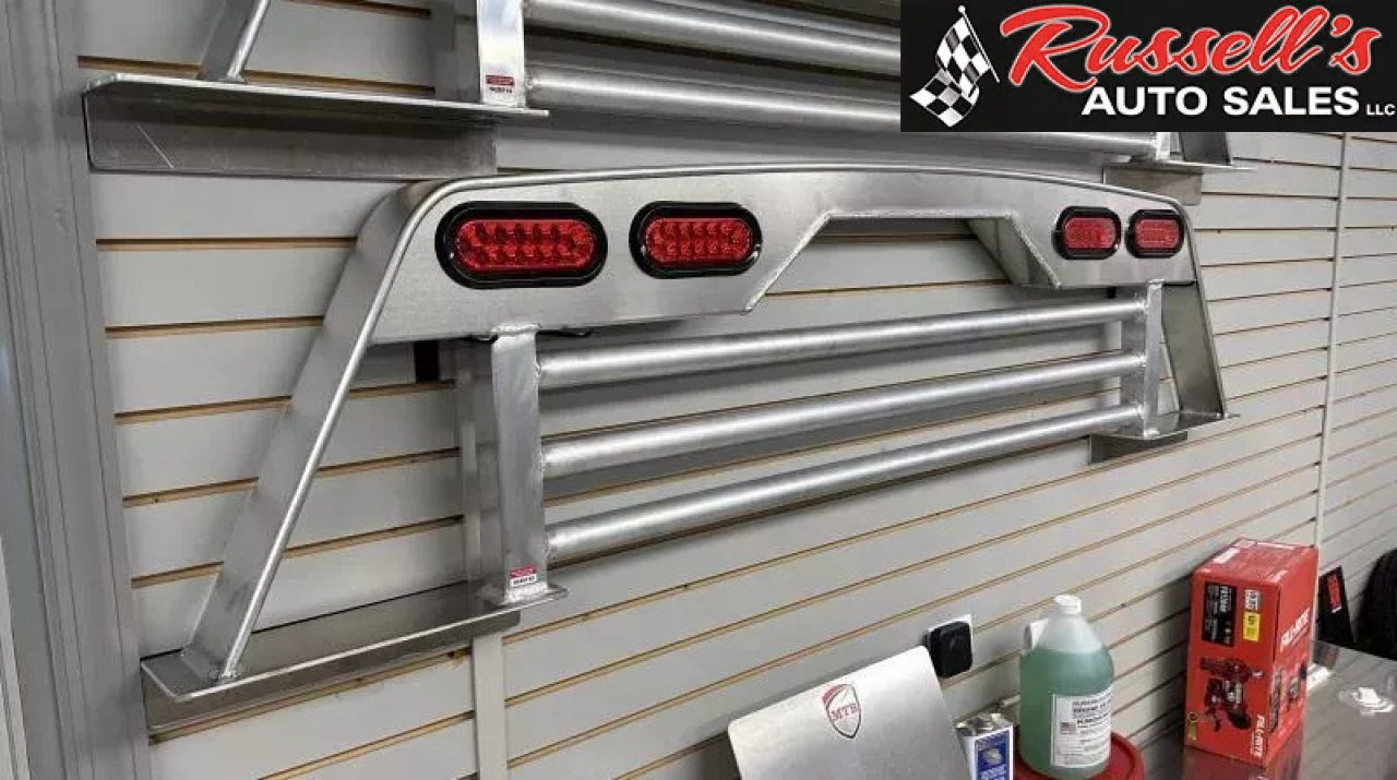 New Martin Truck Bodies Lighted Headache Rack 24+ Ford - Cargo Camera Racks