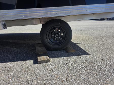 New 2027 SnoPro Trailers 101X14 HYBRID 2.0 w/ 9" EXTRA HEIGHT,REAR CANOPY w/LIGHTS, MATS & GUIDES Snowmobile Trailer