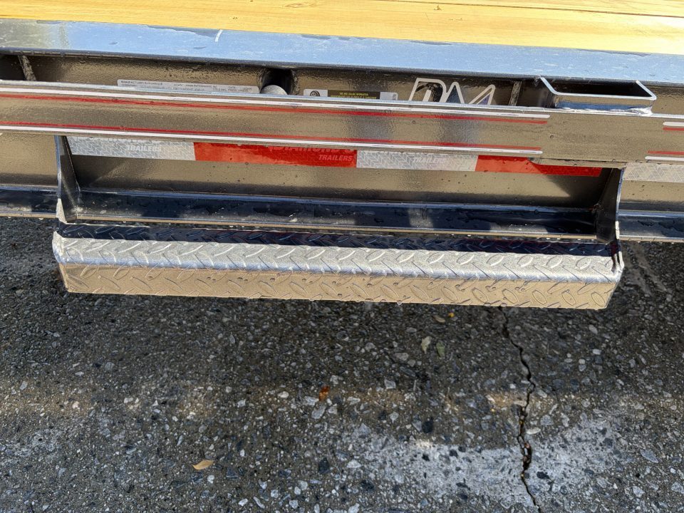 New 2027 Diamond C 82x20' Equipment, 24" Dovetail, Extra Wide Flip Ramps LPX210